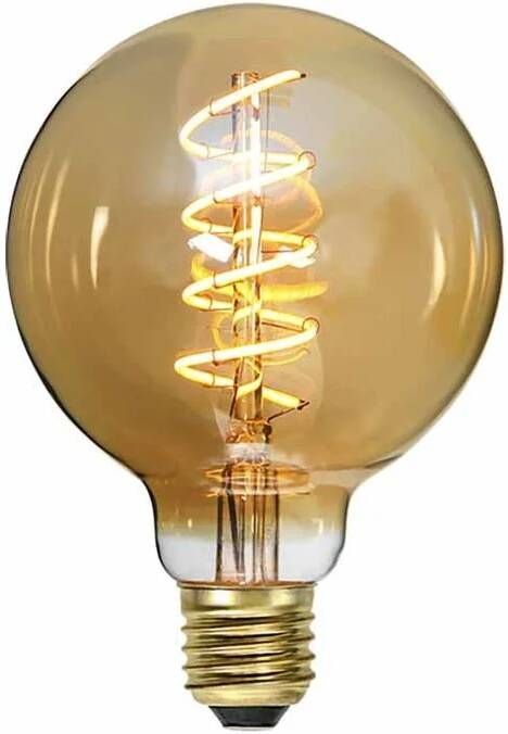 Highlight Lamp LED G95 9W 650LM 2200K Dimbaar Amber
