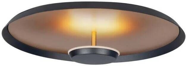 Highlight Plafondlamp Oro Ø 35 5 cm mat goud-zwart
