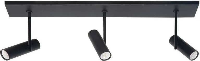 Highlight Spot Trend Zwart Mini GU-10 Ø 35mm 3 Lichts Balk