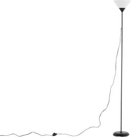 Hioshop Batang verlichting vloerlamp 25 4x25 4x178cm plastic grijs zwart wit.