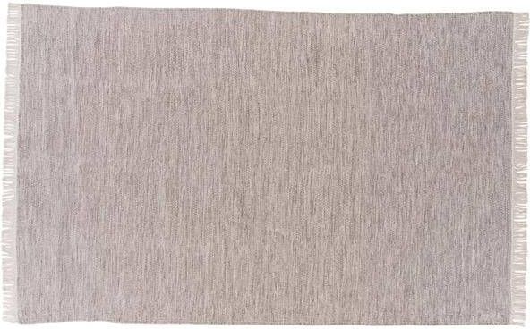 Hioshop Cyrus vloerkleed 230x160 cm wol beige.