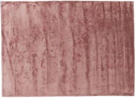 Hioshop Indra vloerkleed 240x170 cm viscose roze.