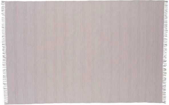 Hioshop Nico vloerkleed 300x200 cm katoen beige.