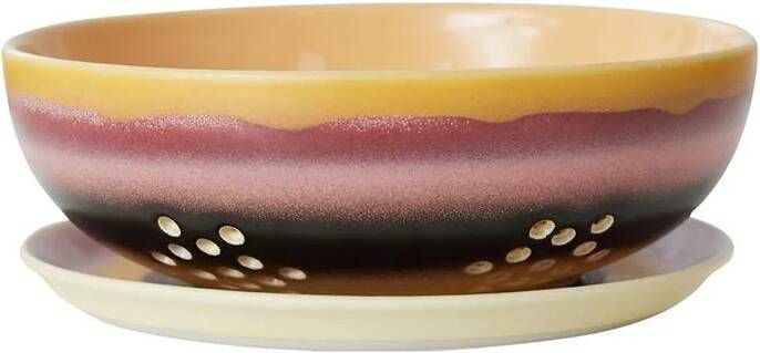 HKLIVING 70's Berry Bowl Fruitschaal Sunset