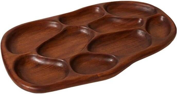 HKLIVING Acacia Borrel Serveerbord L