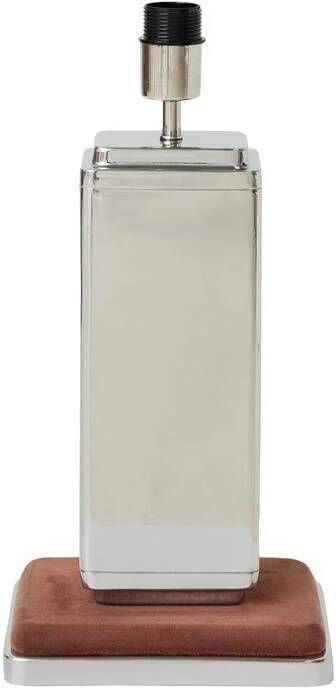 HKLIVING Lampvoet Brut 40cm Chroom (excl. kap)