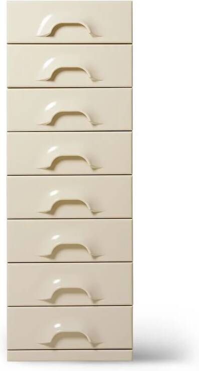 HKLIVING Chest Ladekast 8 Lades Cream