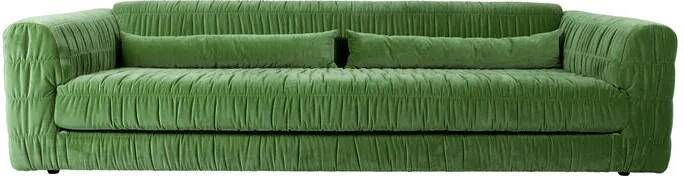 HKLIVING Club 4-zitsbank Royal Velvet Groen