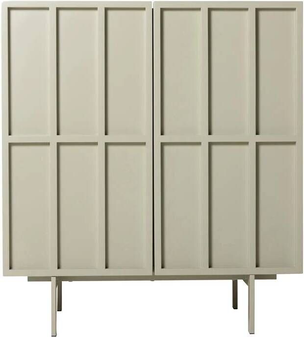 HKLIVING Cupboard Opbergkast Pebble