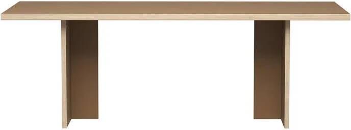 HKliving Dining Table Eettafel 220 x 90 cm Brown