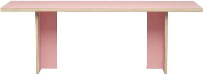 HKliving Dining Table Eettafel 220 x 90 cm Pink