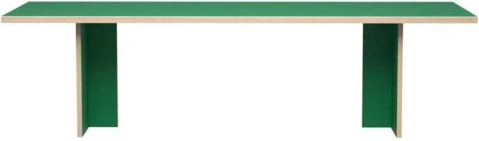 HKliving Dining Table Eettafel 280 x 100 cm Green
