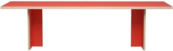 HKliving Dining Table Eettafel 280 x 100 cm Orange
