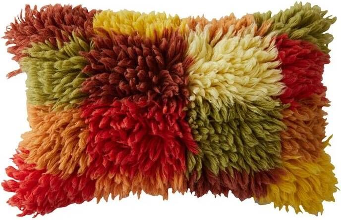 HKLIVING sierkussen Fluffy rag (40x60 cm)