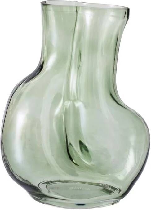 HKLIVING Gleam Glass Vaas Medium Olive