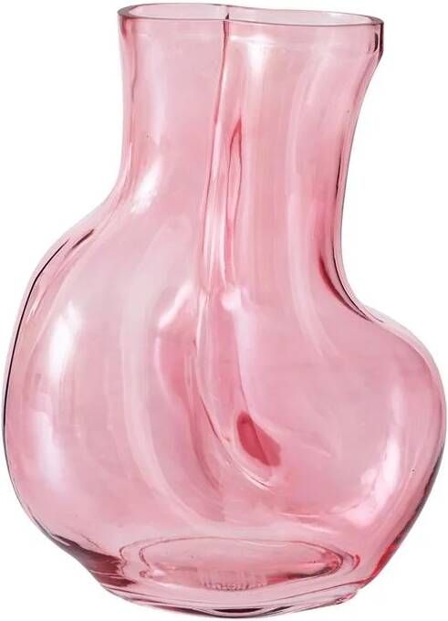 HKLIVING Gleam Glass Vaas Medium Rose