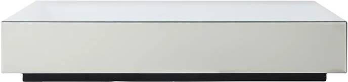 HKLIVING Salontafel Mirror Glas 120 x 80cm Transparant