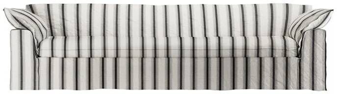 HKLIVING 3-zits Bank Nomad 305cm Stof Chalkstripe