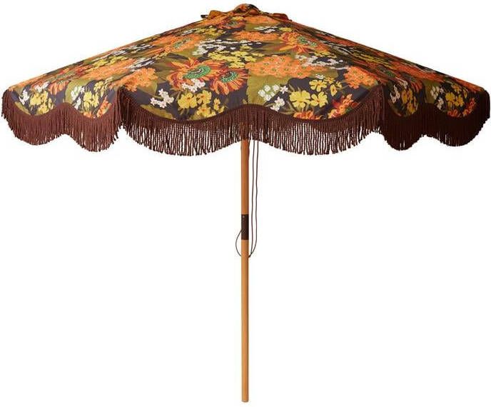 HKLIVING Patio Parasol Ø 270 cm Flourish