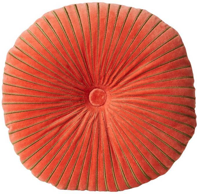 HKLIVING Round Ripple Sierkussen Ø 50 cm Sienna
