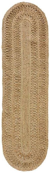 HKLIVING Soleil Jute Runner 80 x 300 cm Oval