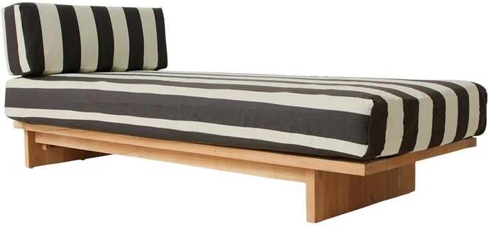 HKLIVING Teak Daybed Straciatella