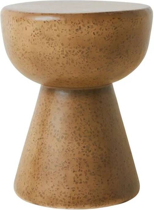 HKLIVING Bijzettafel Terrazzo Keramiek Ø35cm Pebble Rond