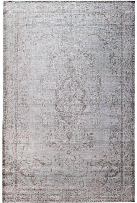 HKliving Wool Knitted Vloerkleed 180 x 280 cm Grijs