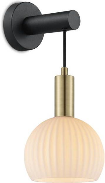 Home Sweet Home Moderne Wandlamp Credo | 20|20|35cm | Wit | E14