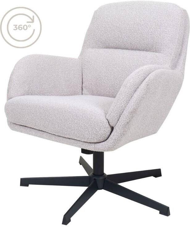 Home67 Fauteuil Louise Natural