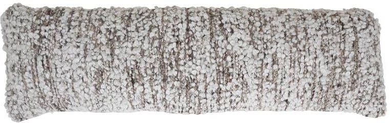 Home67 Kussen Mica Naturel|Brown 30 x 100 cm