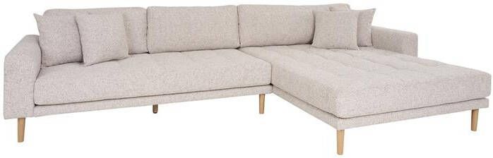 House Nordic Chaise Longue Bank Rechts Beige Lido