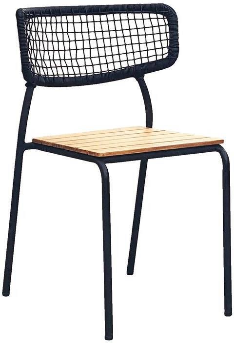 House Nordic Eetkamerstoel Teak Nashville Set van 4