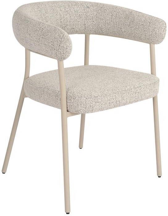 House Nordic Eetkamerstoel Zand Trivio Set van 2