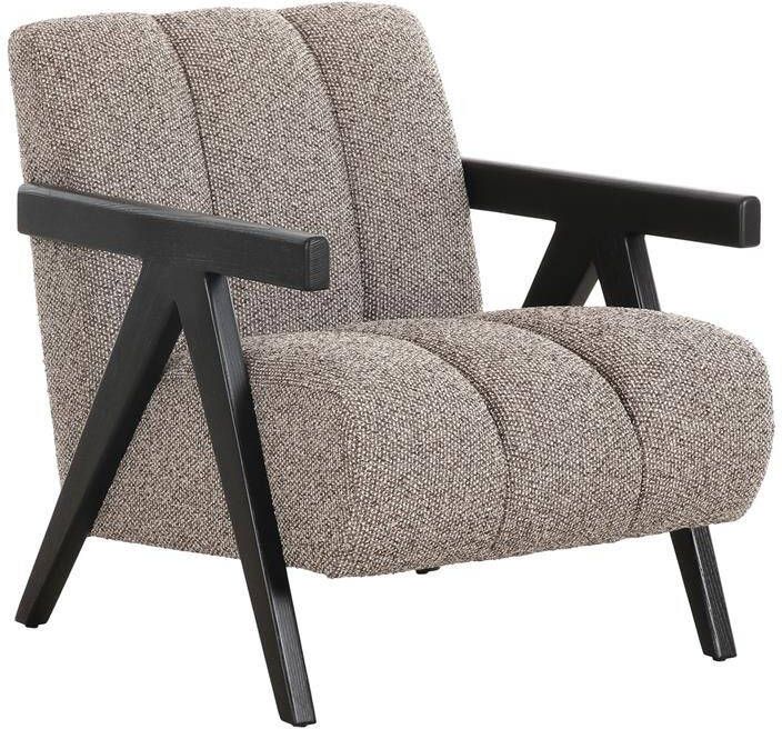 House Nordic Fauteuil Bruin Stof Florence