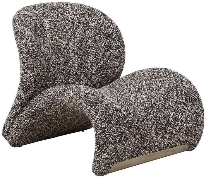 House Nordic Fauteuil Bruin Stof & Textiel 77x82x73cm Fauteuil Sofia