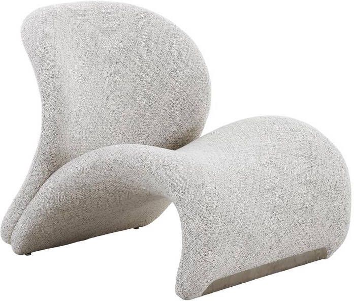 House Nordic Fauteuil Stof|Textiel Zandkleur 77x82x73cm
