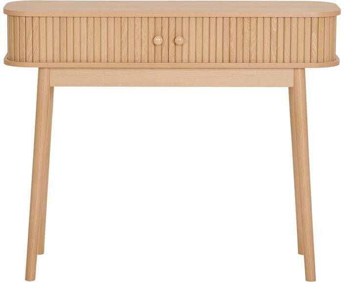 House Nordic Sidetable Naturel 100x30x80 5cm Nikko