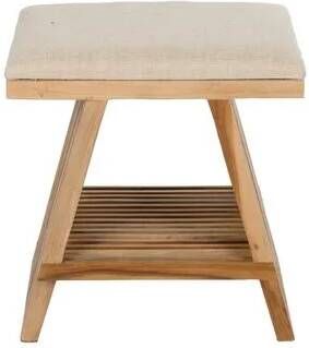 Housecraft Living Djia Krukje Teak Hout Bruin