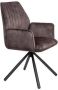 Housecraft Living Housecraft Jamie Eetkamerstoelen Wood| Bruin Set van 2 - Thumbnail 2