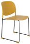Housecraft Living Housecraft Stacks Eetkamerstoelen Okergeel Set van 4 - Thumbnail 2