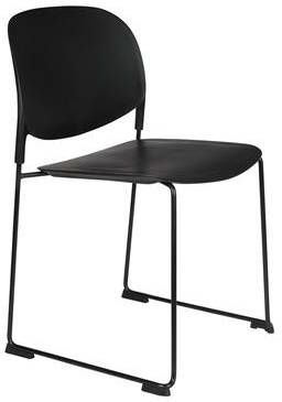 Housecraft Living Housecraft Stacks Eetkamerstoelen Zwart Set van 4