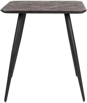 Housecraft Living Webster Bistro Eettafel Hout 70x70 cm Bruin