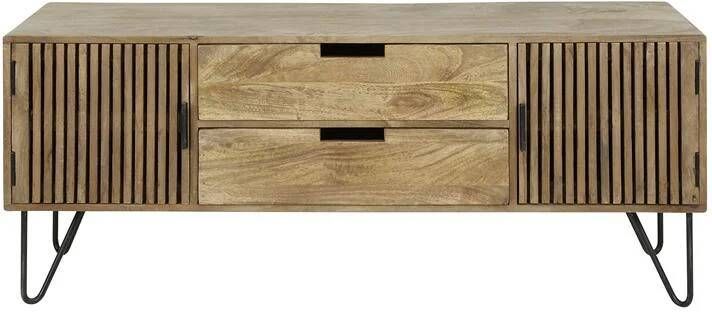 Hoyz Collection Hoyz TV-meubel Tweak Massief Mangohout TV-kast 135x35x55