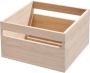 IDesign Opbergbox met Handvat 25.4 x 25.4 x 15.5 cm Paulownia Hout Eco Wood - Thumbnail 2