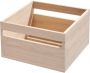 IDesign Opbergbox met Handvat 25.4 x 12.7 x 15.5 cm Paulownia Hout Eco Wood - Thumbnail 2