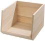 IDesign Opbergbox met Opening 29.5 x 25.5 x 21 cm Paulownia Hout Eco Wood - Thumbnail 2