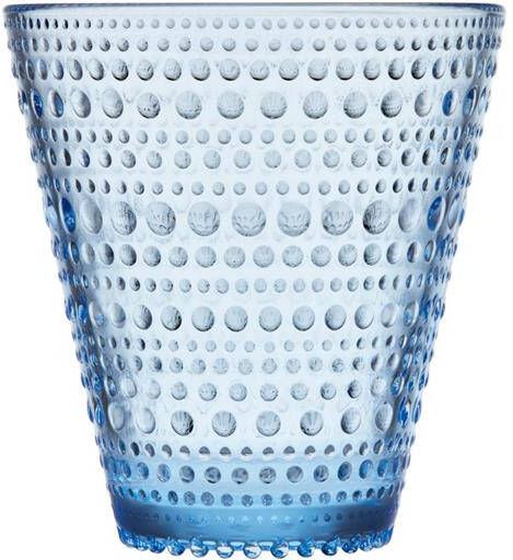 Iittala Kastehelmi glas 30cl aqua 2 stuks