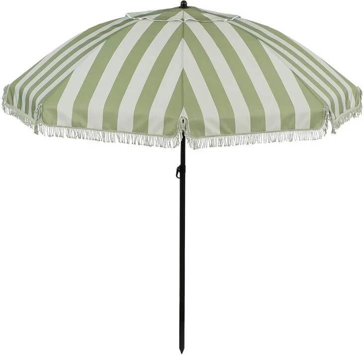 In The Mood Collection Osborn Parasol H238 x Ø220 cm Lichtgroen