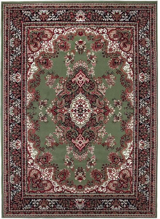 Interieur05 Vintage vloerkleed Nain Perzisch Groen